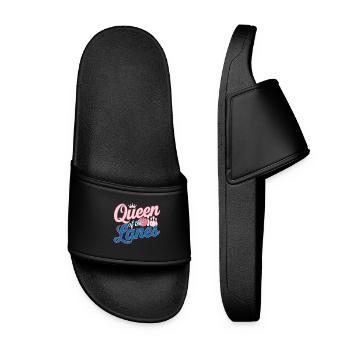 Reine des pistes bowling femme passion - Claquettes Femme - noir - Devant