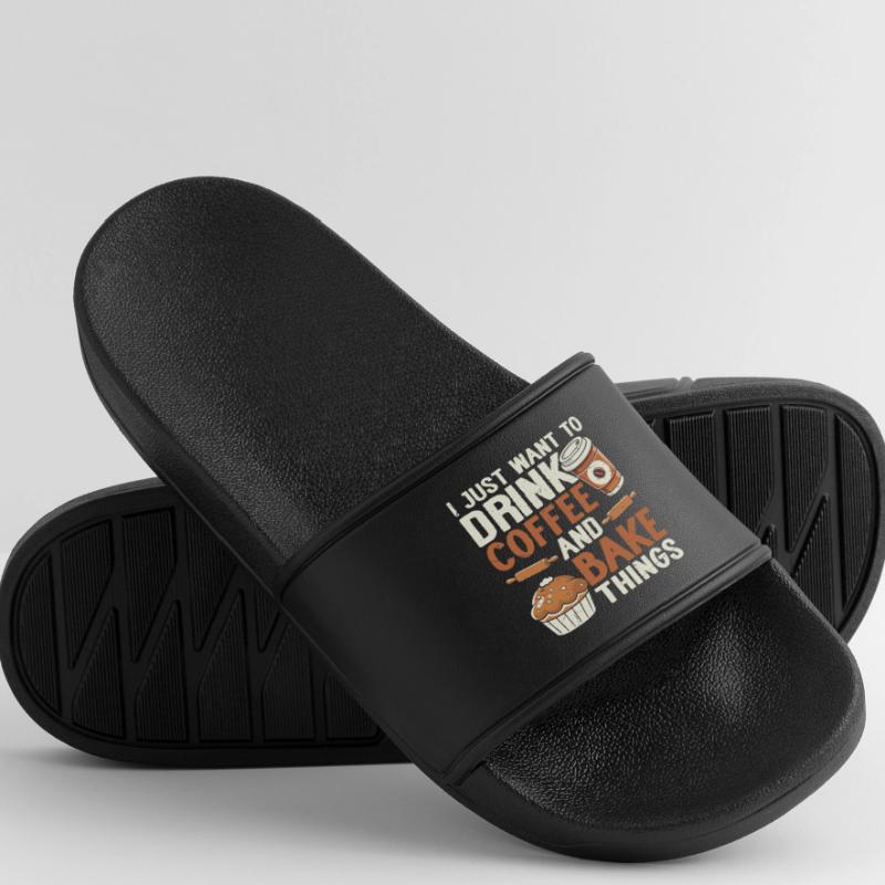 Baking Baker Bakery Women’s Pool Sliders