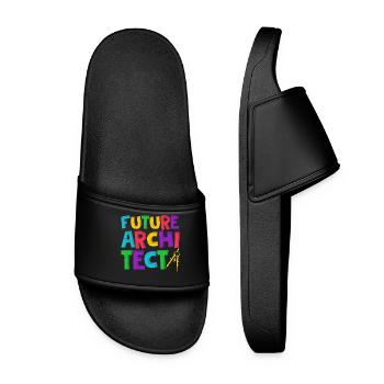 Architect - Women’s Pool Sliders - black - Front