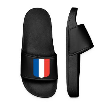 France - Women’s Pool Sliders - black - Front