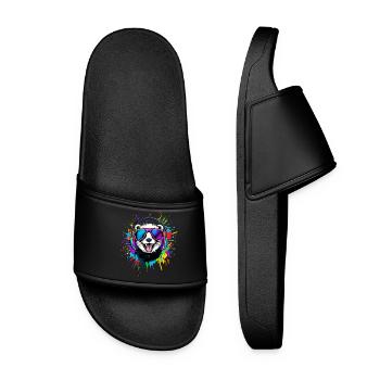 Ferret Ferret Polecat Marten Weasel Cute Ferret - Women’s Pool Sliders - black - Front