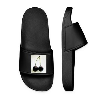 Cerise - Claquettes Femme - noir - Devant