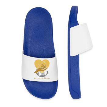 Deen about Dunya 1 - Women’s Pool Sliders - royal blue - Front