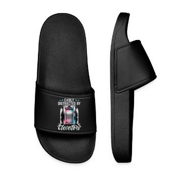 Elevator toddler & kids - Women’s Pool Sliders - black - Front