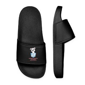 Always Carry a Little Happiness - Claquettes Femme - noir - Devant