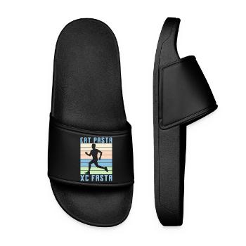Cadeau de course XC drôle XC Runner Edition - Claquettes Femme - noir - Devant