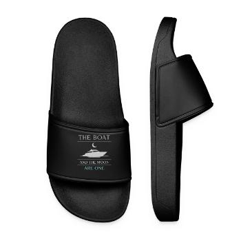 Navigation de nuit avec - Claquettes Femme - noir - Devant