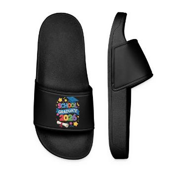 Événements de la promotion de diplômés 2026 - Claquettes Femme - noir - Devant