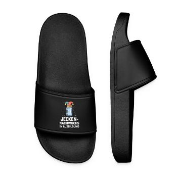 Jecken Offspring In Training Carnival Baby Motif - Women’s Pool Sliders - black - Front