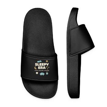 Sleepy Era Offline Recharging Relaxation - Women’s Pool Sliders - black - Front