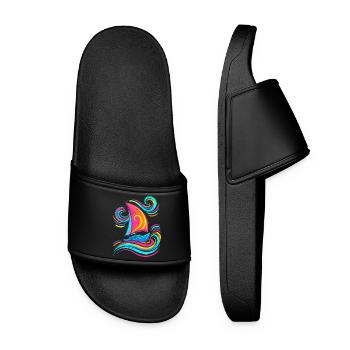 Voilier - Claquettes Femme - noir - Devant