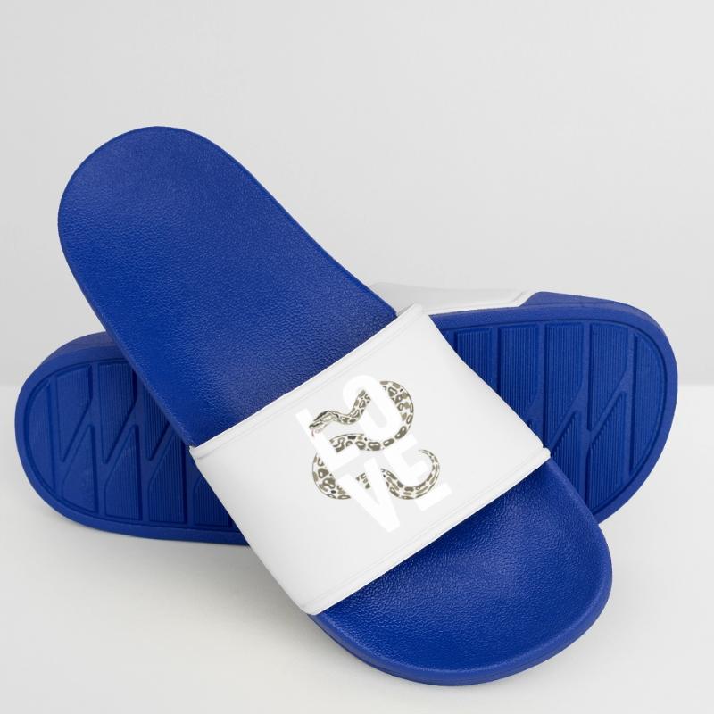King Python Snakes LOVE Terrarium Python Women’s Pool Sliders