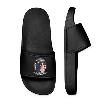 Korean Drama K-Drama Lover Kdrama - Women’s Pool Sliders - black - Front