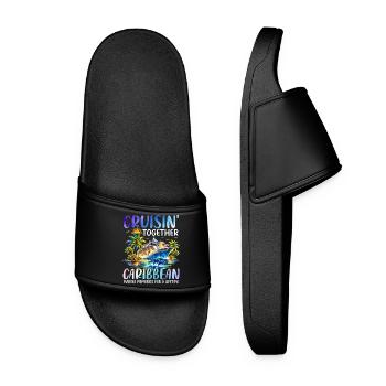 Cruisin Together Caribbean - Women’s Pool Sliders - black - Front