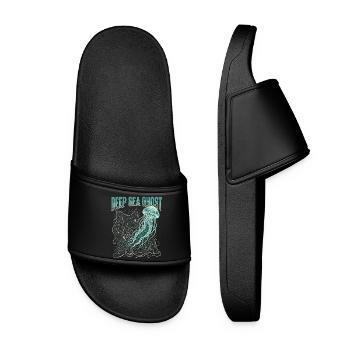 Deep Sea Ghost - Women’s Pool Sliders - black - Front