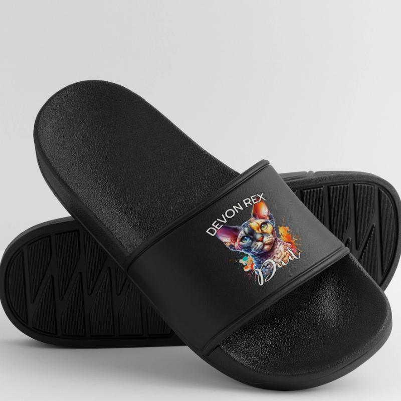 Papa Devon Rex Claquettes Femme