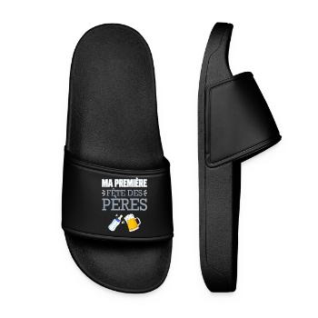 Ma Première Fête des Pères - Claquettes Femme - noir - Devant