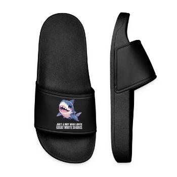 Great White Shark Great White Shark - Women’s Pool Sliders - black - Front