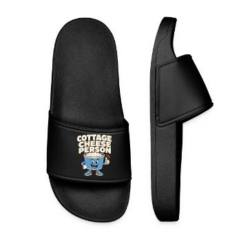 High-protein snack gift for foodies - Women’s Pool Sliders - black - Front