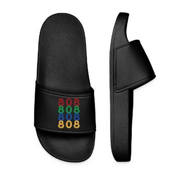 Joyeux jour 808 - Claquettes Femme - noir - Devant
