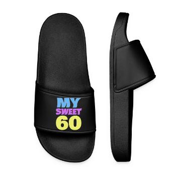 sweet 60 - Women’s Pool Sliders - black - Front