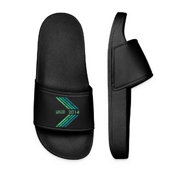 2014 Limited Edition Birthday Boys and Girls - Women’s Pool Sliders - black - Front