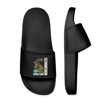 Sweden Fishing - Women’s Pool Sliders - black - Front