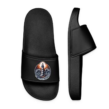 lighthouse - Women’s Pool Sliders - black - Front