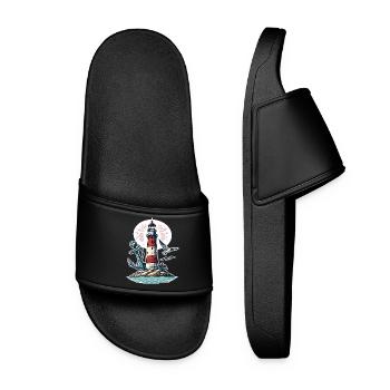 lighthouse - Women’s Pool Sliders - black - Front