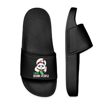 waiter bartender bartender bartender barchef - Women’s Pool Sliders - black - Front