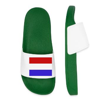 Dutch flag - Women’s Pool Sliders - dark green - Front