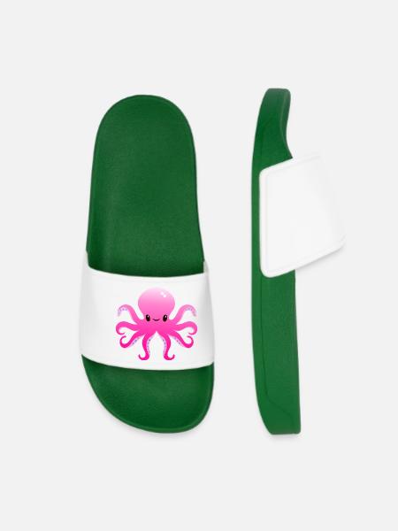 Octopussy - Women’s Pool Sliders - dark green