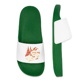 Kölle Alaaf Carnival Costume Cute Cute Gift - Women’s Pool Sliders - dark green - Front