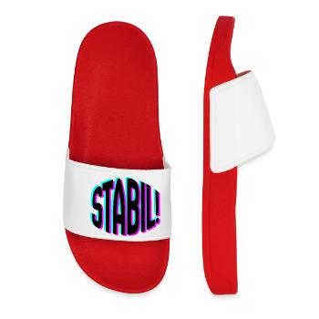 stable - Women’s Pool Sliders - red - Front
