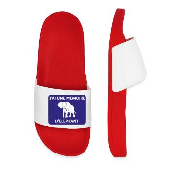I have an elephant's memory - Women’s Pool Sliders - red - Front