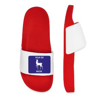 Doe Eyes - Women’s Pool Sliders - red - Front