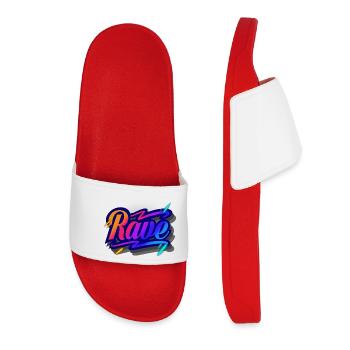 Rave - Claquettes Femme - rouge - Devant