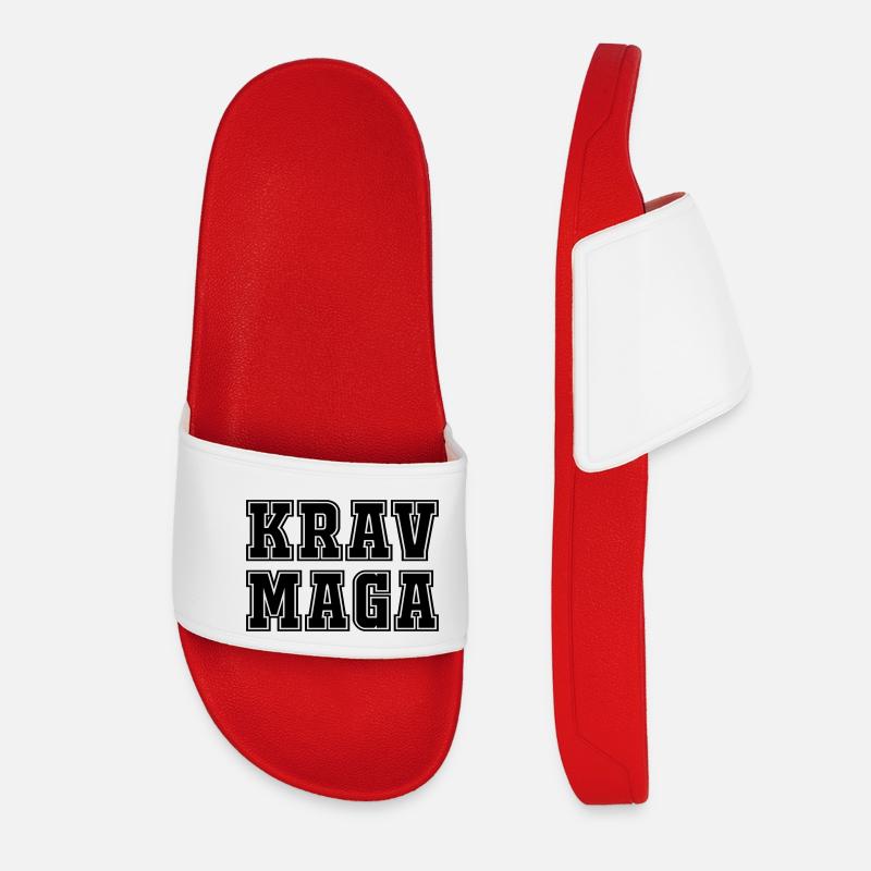 Krav - Frauen Badelatschen - Rot