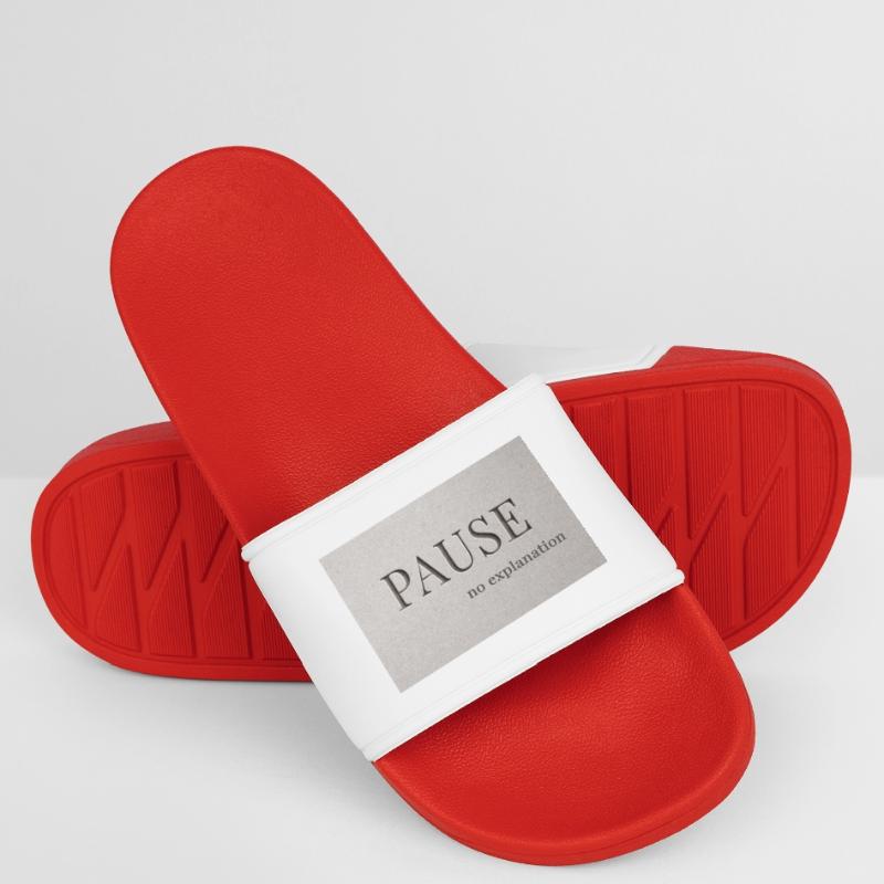 PAUSE – pas d’explication Claquettes Femme