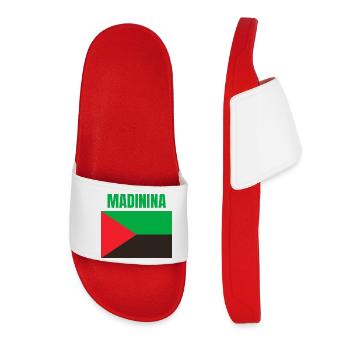 T-Shirt mit Flagge von Madinina Martinique - Frauen Badelatschen - Rot - Vorne
