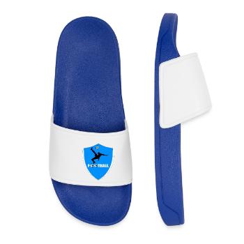 football - Women’s Pool Sliders - royal blue - Front