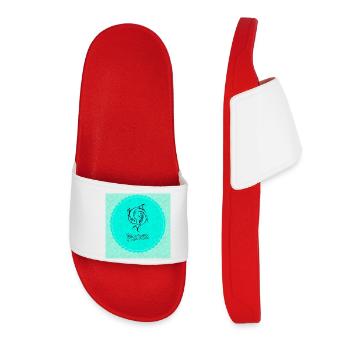 pisces - Women’s Pool Sliders - red - Front