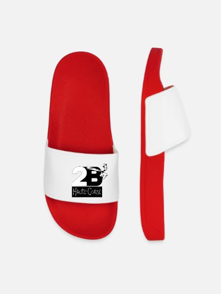 Haute Corse - Claquettes Femme - rouge