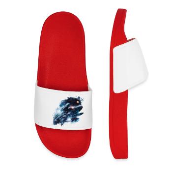 Nebelstern Spacefighter, OVNI de science-fiction - Claquettes Femme - rouge - Devant