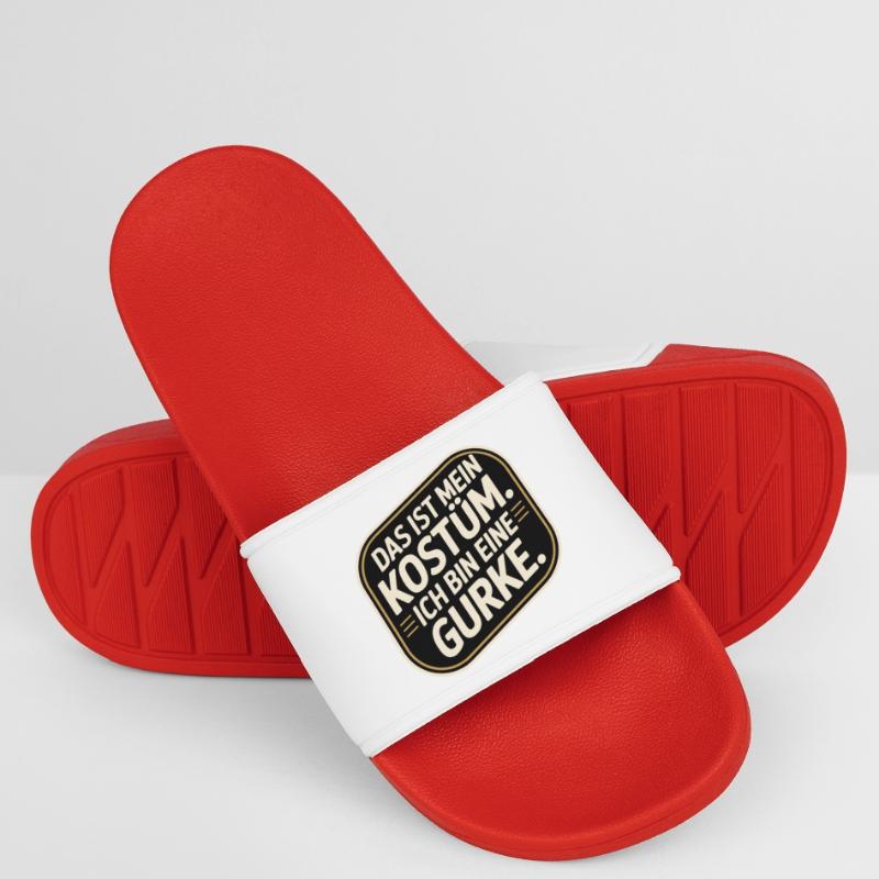 Concombre C’est mon concombre Costume Carnaval Carnaval Claquettes Femme