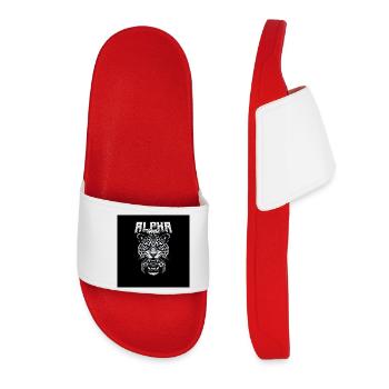 Alpha Gamer Jaguar - Claquettes Femme - rouge - Devant