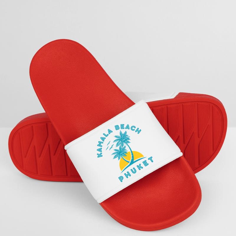 Kamala Beach Phuket Sunset Palm Women’s Pool Sliders