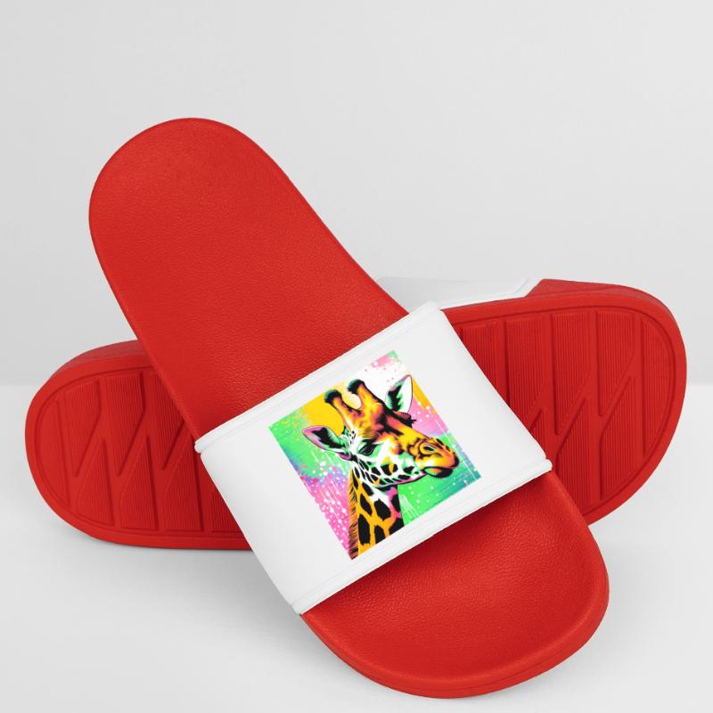 Giraffe Frauen Badelatschen