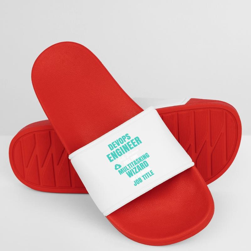 DevOps Engineer Multitasking-Assistent Frauen Badelatschen