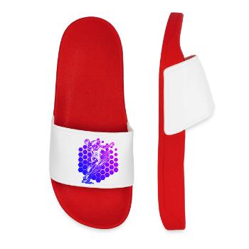 Handball style for every occasion for women - Women’s Pool Sliders - red - Front